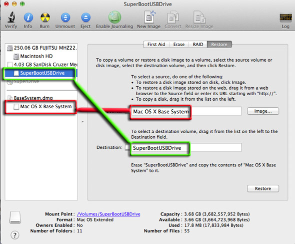 mac not detected external hard drive time machine